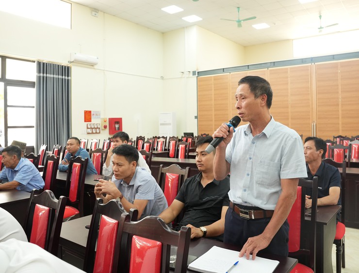 ĐẢNG ỦY XÃ HƯNG ĐẠO TỔ CHỨC HỘI NGHỊ LÀM VIỆC VỚI CHI ỦY, LÃNH ĐẠO THÔN, BAN CÔNG TÁC MẶT TRẬN VÀ CÁC CHI HỘI ĐOÀN THỂ CÁC THÔN PHÚ HẠNG, YÊN QUÁN, HẠ HÒA- Ảnh 9.