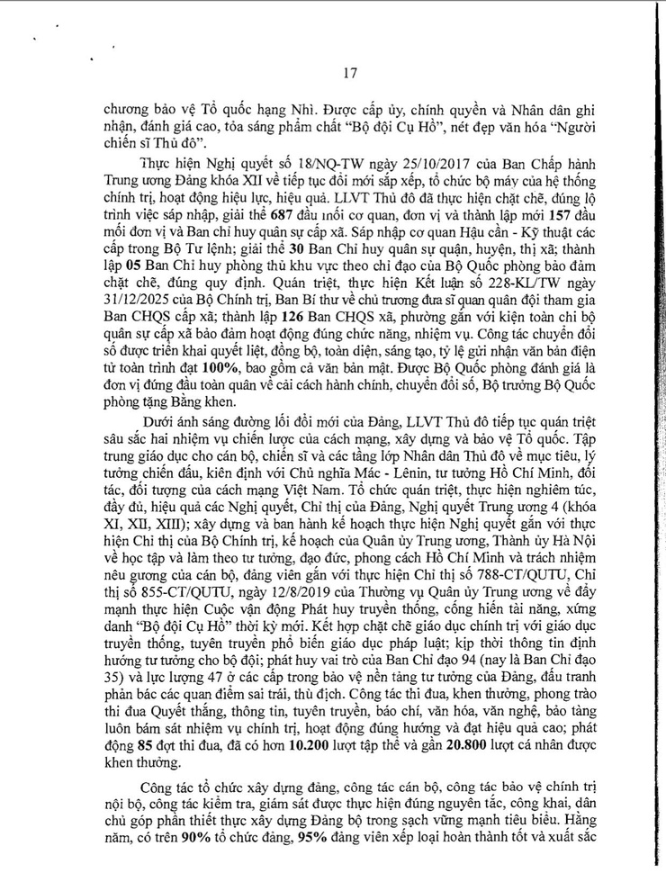 ĐỀ CƯƠNG TUYÊN TRUYỀN 80 NĂM XÂY DỰNG, CHIẾN ĐẤU VÀ TRƯỞNG THÀNH CỦA LỰC LƯỢNG VŨ TRANG THỦ ĐÔ HÀ NỘI (19/10/1946 - 19/10/2026).- Ảnh 16.