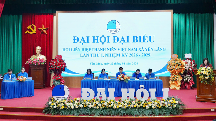 Đại hội đại biểu Hội Liên hiệp Thanh niên Việt Nam xã Yên Lãng lần thứ I, nhiệm kỳ 2026-2029- Ảnh 2.