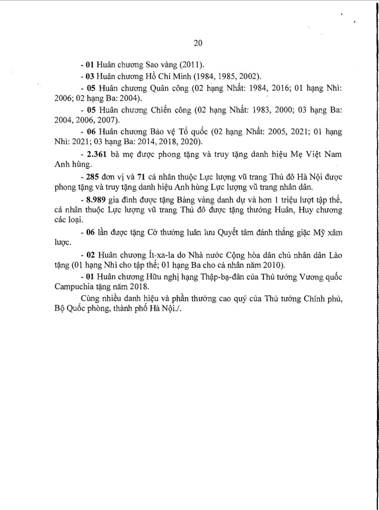 ĐỀ CƯƠNG TUYÊN TRUYỀN 80 NĂM XÂY DỰNG, CHIẾN ĐẤU VÀ TRƯỞNG THÀNH CỦA LỰC LƯỢNG VŨ TRANG THỦ ĐÔ HÀ NỘI (19/10/1946 - 19/10/2026).- Ảnh 19.