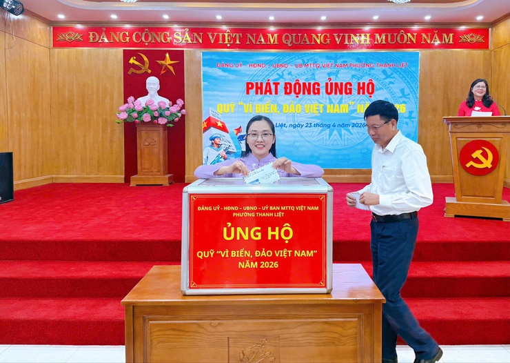 Thanh Liệt: Phát động ủng hộ Quỹ “Vì biển, đảo Việt Nam” năm 2026- Ảnh 5.