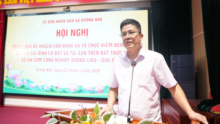 Triển khai công tác tuyên truyền, vận động thực hiện kiểm đếm bắt buộc tại dự án Cụm Công nghiệp Dương Liễu – Giai đoạn 2 - Ảnh 2.