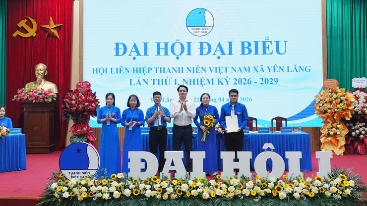 Đại hội đại biểu Hội Liên hiệp Thanh niên Việt Nam xã Yên Lãng lần thứ I, nhiệm kỳ 2026-2029- Ảnh 3.