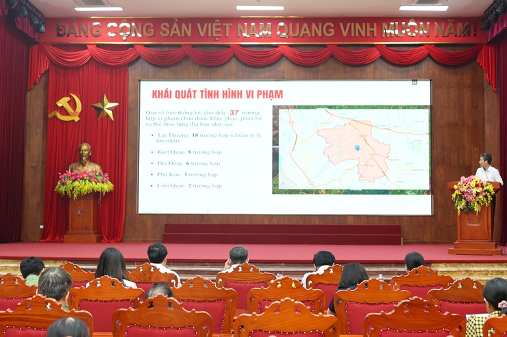 THẠCH THẤT: TRIỂN KHAI KẾ HOẠCH CƯỠNG CHẾ, XỬ LÝ DỨT ĐIỂM VI PHẠM ĐẤT ĐAI- Ảnh 3.