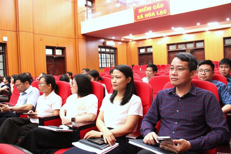 Hòa Lạc tập huấn sử dụng nền tảng “HanoiWork”, thúc đẩy hình thành môi trường làm việc số thống nhất- Ảnh 4.