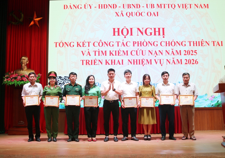 QUỐC OAI TỔNG KẾT CÔNG TÁC PHÒNG, CHỐNG THIÊN TAI NĂM 2025 – CHỦ ĐỘNG ỨNG PHÓ, SẴN SÀNG CHO NĂM 2026- Ảnh 5.