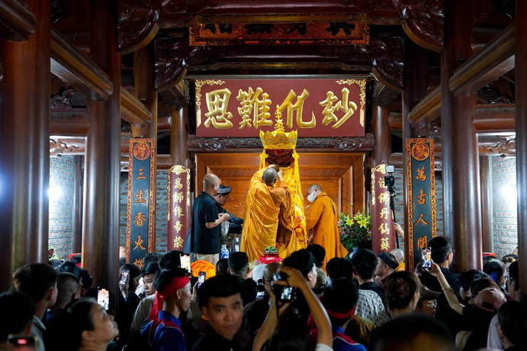 LINH THIÊNG – TRANG NGHIÊM LỄ RƯỚC QUAN TRỌNG NHẤT TẠI LỄ HỘI CHÙA THẦY 2026- Ảnh 37.