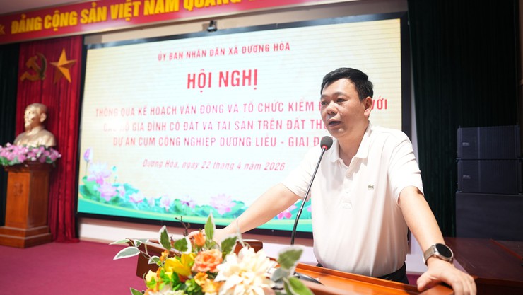 Triển khai công tác tuyên truyền, vận động thực hiện kiểm đếm bắt buộc tại dự án Cụm Công nghiệp Dương Liễu – Giai đoạn 2 - Ảnh 5.