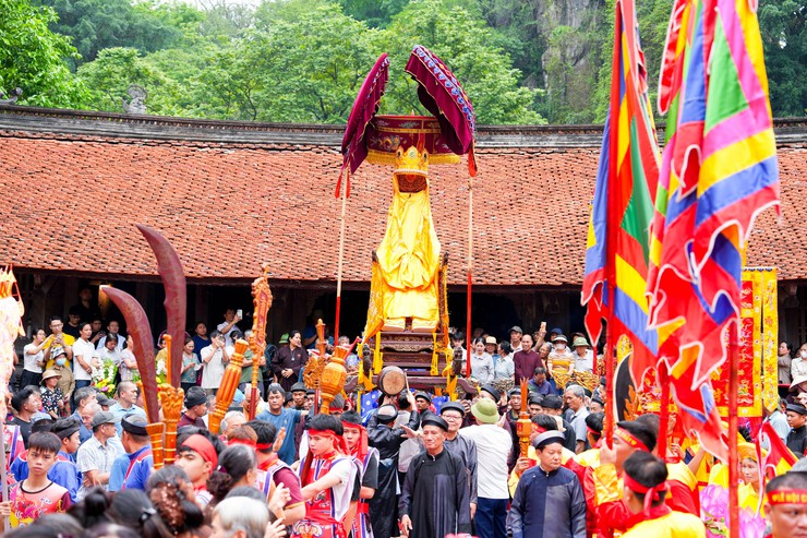 LINH THIÊNG – TRANG NGHIÊM LỄ RƯỚC QUAN TRỌNG NHẤT TẠI LỄ HỘI CHÙA THẦY 2026- Ảnh 4.