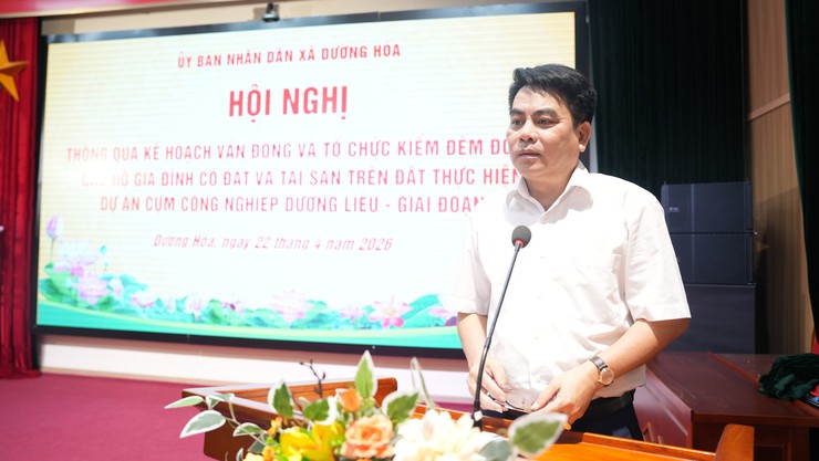 Triển khai công tác tuyên truyền, vận động thực hiện kiểm đếm bắt buộc tại dự án Cụm Công nghiệp Dương Liễu – Giai đoạn 2 - Ảnh 6.