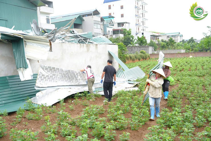 Xã Phú Cát: cưỡng chế 5 công trình vi phạm trật tự xây dựng, đất đai- Ảnh 7.