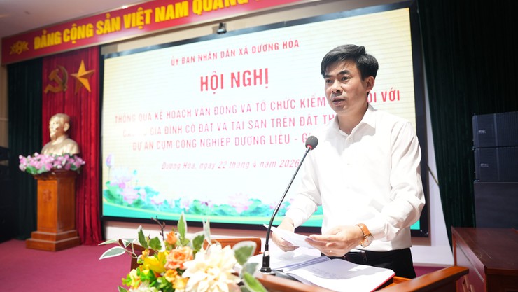 Triển khai công tác tuyên truyền, vận động thực hiện kiểm đếm bắt buộc tại dự án Cụm Công nghiệp Dương Liễu – Giai đoạn 2 - Ảnh 7.