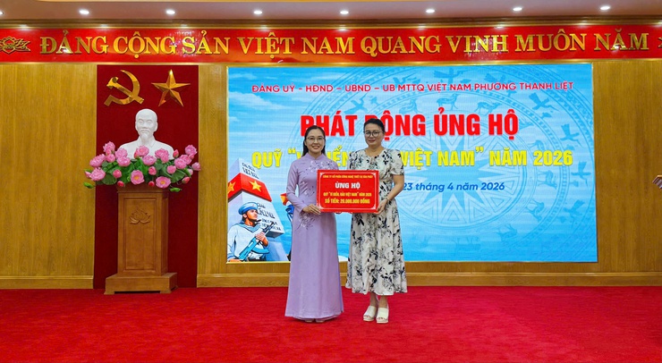 Thanh Liệt: Phát động ủng hộ Quỹ “Vì biển, đảo Việt Nam” năm 2026- Ảnh 11.