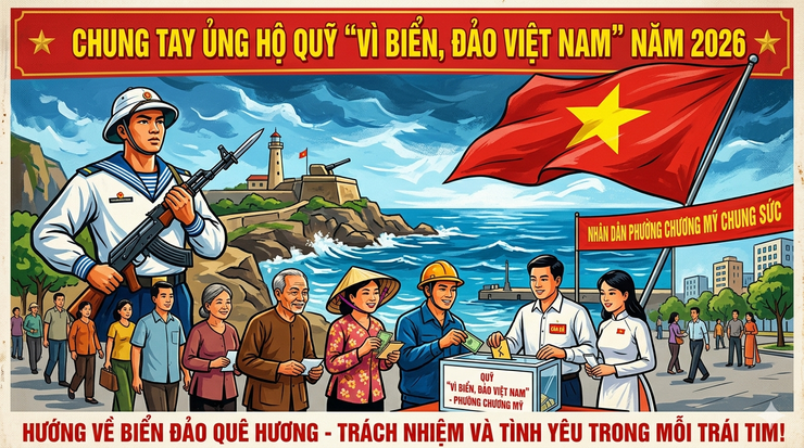 Chung tay ủng hộ Quỹ “Vì biển, đảo Việt Nam” năm 2026- Ảnh 2.