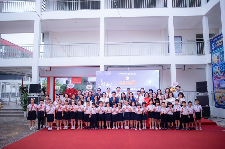 VIỆT HƯNG ĐI ĐẦU TRONG "SỐ HÓA" AN TOÀN THỰC PHẨM HỌC ĐƯỜNG: RA MẮT MÔ HÌNH SMART CANTEEN TẠI TRƯỜNG TIỂU HỌC ĐÔ THỊ VIỆT HƯNG- Ảnh 13.
