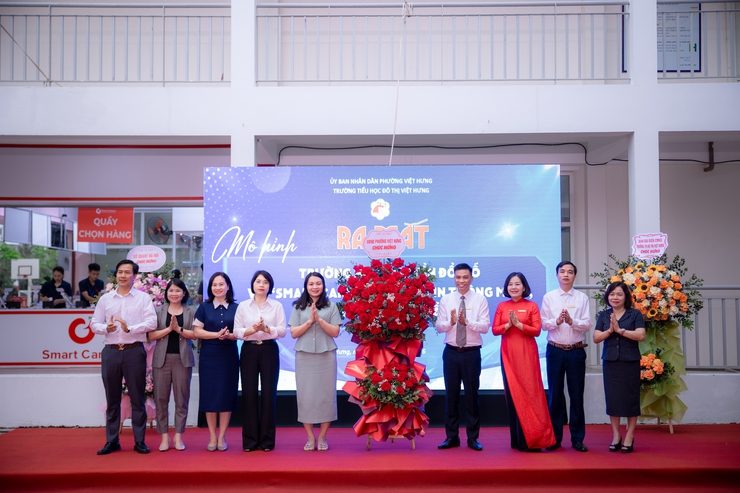 VIỆT HƯNG ĐI ĐẦU TRONG "SỐ HÓA" AN TOÀN THỰC PHẨM HỌC ĐƯỜNG: RA MẮT MÔ HÌNH SMART CANTEEN TẠI TRƯỜNG TIỂU HỌC ĐÔ THỊ VIỆT HƯNG- Ảnh 8.