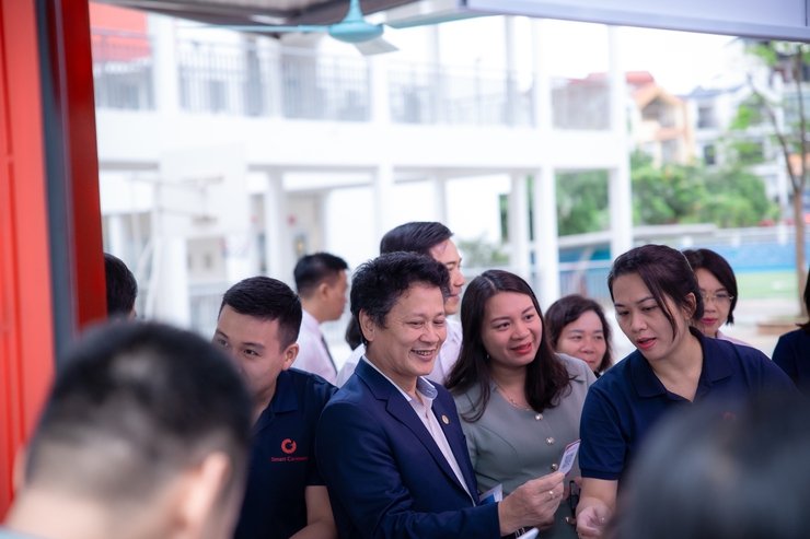 VIỆT HƯNG ĐI ĐẦU TRONG "SỐ HÓA" AN TOÀN THỰC PHẨM HỌC ĐƯỜNG: RA MẮT MÔ HÌNH SMART CANTEEN TẠI TRƯỜNG TIỂU HỌC ĐÔ THỊ VIỆT HƯNG- Ảnh 16.