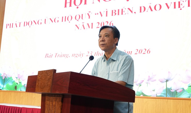 Xã Bát Tràng phát động ủng hộ Quỹ "Vì biển đảo Việt Nam"- Ảnh 1.