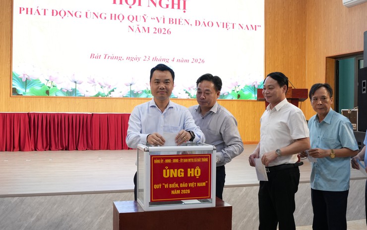 Xã Bát Tràng phát động ủng hộ Quỹ "Vì biển đảo Việt Nam"- Ảnh 3.