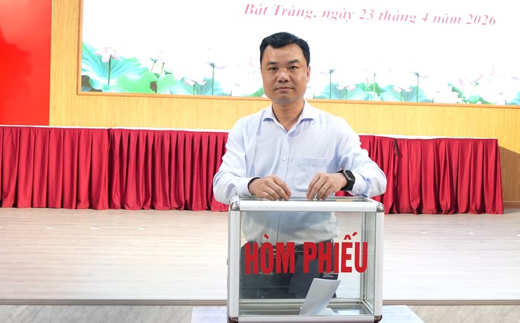 Bát Tràng thực hiện quy trình công tác cán bộ, kiện toàn Ban Chấp hành Đảng bộ xã nhiệm kỳ 2025-2030- Ảnh 5.