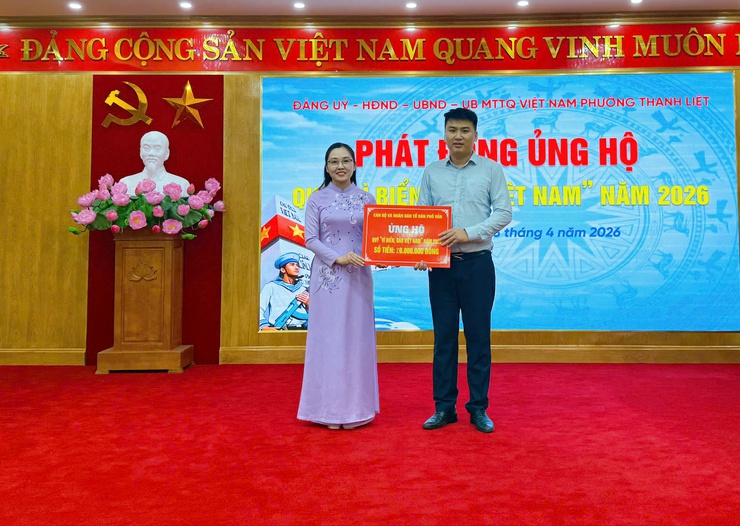 Thanh Liệt: Phát động ủng hộ Quỹ “Vì biển, đảo Việt Nam” năm 2026- Ảnh 10.