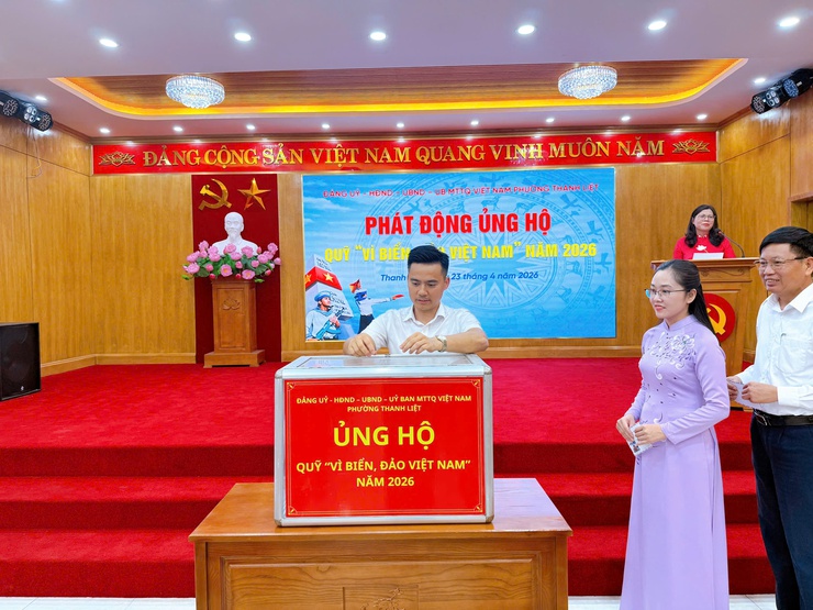 Thanh Liệt: Phát động ủng hộ Quỹ “Vì biển, đảo Việt Nam” năm 2026- Ảnh 4.
