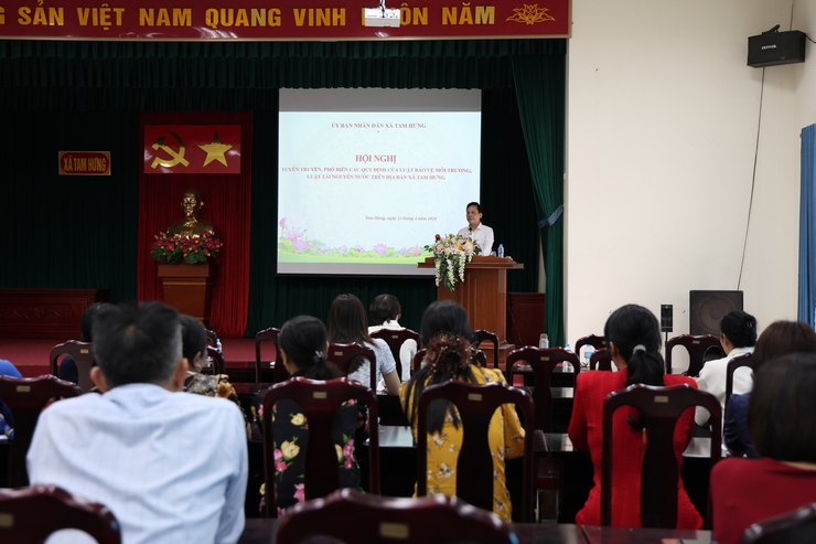 Xã Tam Hưng: Nâng cao nhận thức, siết chặt trách nhiệm bảo vệ môi trường trong sản xuất công nghiệp- Ảnh 4.