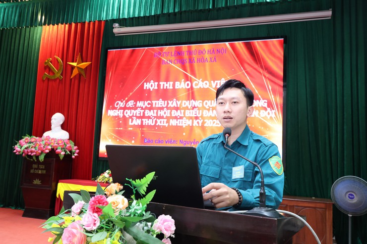 Hội thi Báo cáo viên giỏi Khối thi đua số 20 năm 2026 thành công tốt đẹp- Ảnh 4.