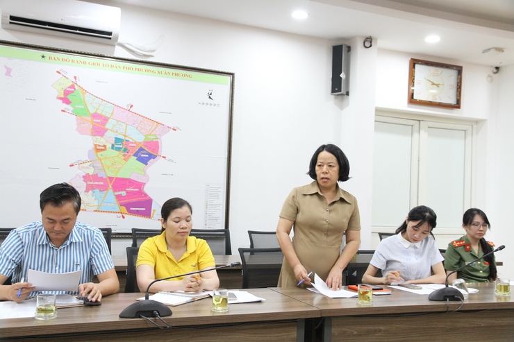 UBND phường Xuân Phương tổ chức hội nghị đánh giá kết quả thực hiện chính sách BHXH, BHYT quý I, phương hướng nhiệm vụ quý II/2026- Ảnh 5.