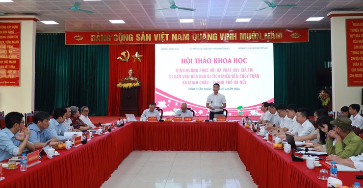  Phục hồi đền Thủy Thần ở xã đảo duy nhất của Hà Nội - Ảnh 3.