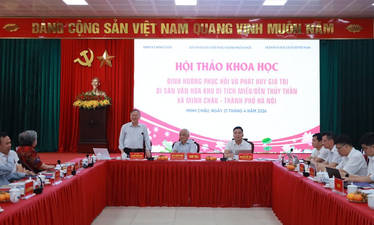  Phục hồi đền Thủy Thần ở xã đảo duy nhất của Hà Nội - Ảnh 2.