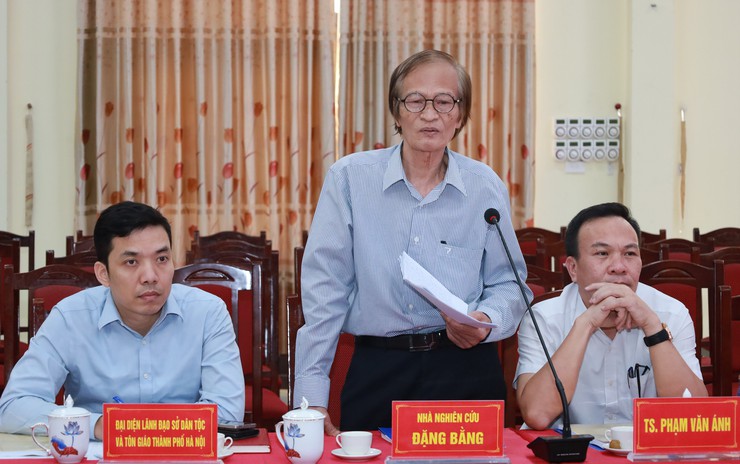  Phục hồi đền Thủy Thần ở xã đảo duy nhất của Hà Nội - Ảnh 6.