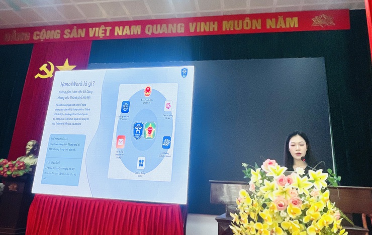 Phúc Lộc: Tập huấn, hướng dẫn sử dụng Hệ thống HanoiWork cho đội ngũ cán bộ, công chức, viên chức theo 4 trục- Ảnh 4.