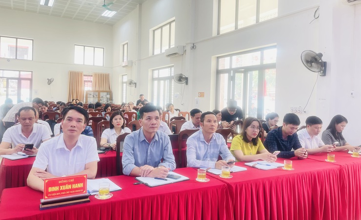 Phúc Lộc: Tập huấn, hướng dẫn sử dụng Hệ thống HanoiWork cho đội ngũ cán bộ, công chức, viên chức theo 4 trục- Ảnh 1.