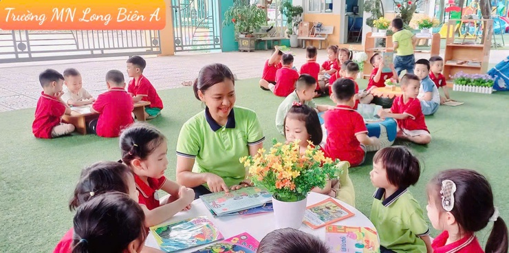 Lan tỏa văn hóa đọc tại các trường học phường Long Biên- Ảnh 5.