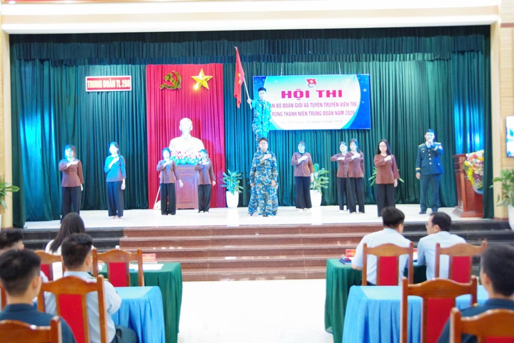 Trung đoàn 260 (Sư đoàn 361) tổ chức Hội thi Cán bộ Đoàn giỏi và Tuyên truyền viên trẻ năm 2026- Ảnh 2.