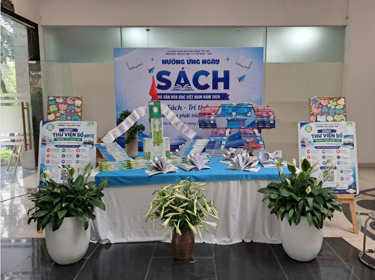 Tưng bừng Ngày Sách và Văn hóa đọc phường Tây Hồ năm 2026: Đánh thức khát vọng tri thức trong kỷ nguyên số- Ảnh 6.