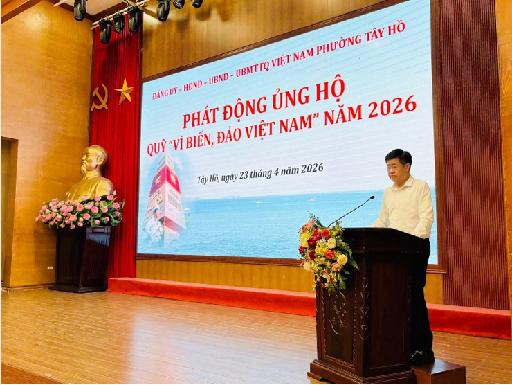Phường Tây Hồ lan toả tinh thần vì biển đảo- Ảnh 2.