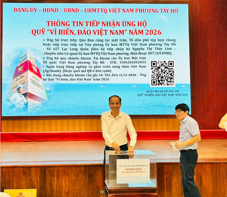 Phường Tây Hồ lan toả tinh thần vì biển đảo- Ảnh 3.