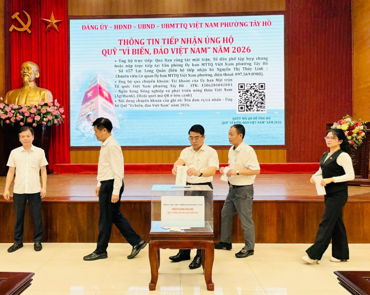 Phường Tây Hồ lan toả tinh thần vì biển đảo- Ảnh 6.