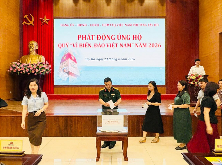 Phường Tây Hồ lan toả tinh thần vì biển đảo- Ảnh 7.