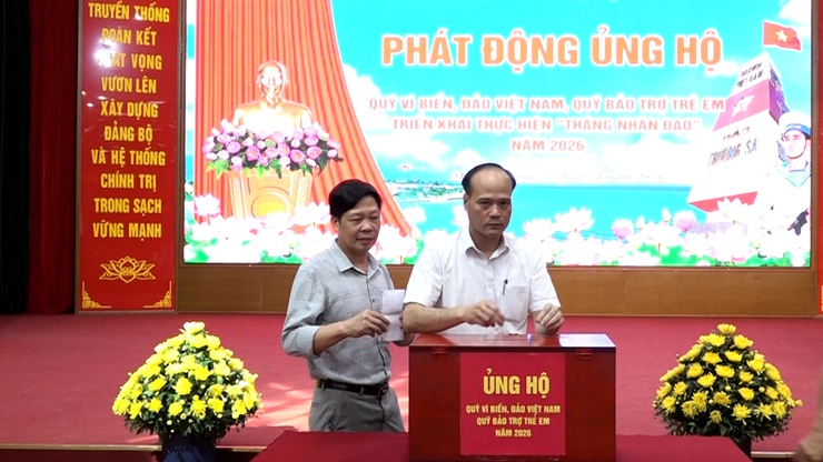 Mỹ Đức phát động ủng hộ Quỹ "Vì biển, đảo Việt Nam"; “ Quỹ bảo trợ trẻ em” và triển khai thực hiện “ Tháng nhân đạo” năm 2026- Ảnh 5.