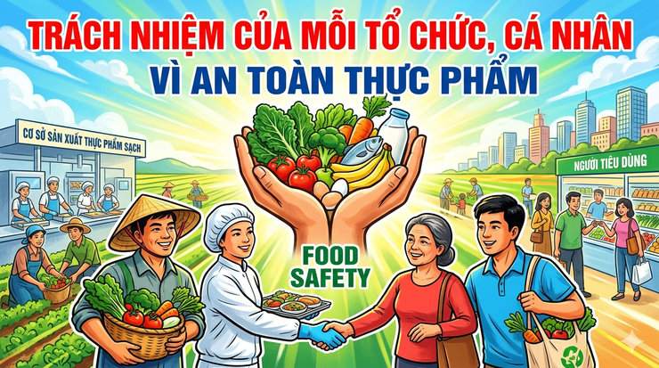 Trách nhiệm của tổ chức, cá nhân trong sản xuất, chế biến, kinh doanh thực phẩm- Ảnh 1.