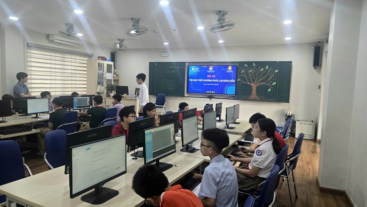 HỘI ĐỒNG ĐỘI PHƯỜNG PHÚC LỢI TỔ CHỨC CUỘC THI TIN HỌC TRẺ NĂM 2026- Ảnh 1.