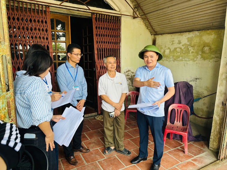 Giải phóng mặt bằng dự án nâng cấp, mở rộng Quốc lộ 21B: Chính quyền cam kết, người dân đồng thuận- Ảnh 1.