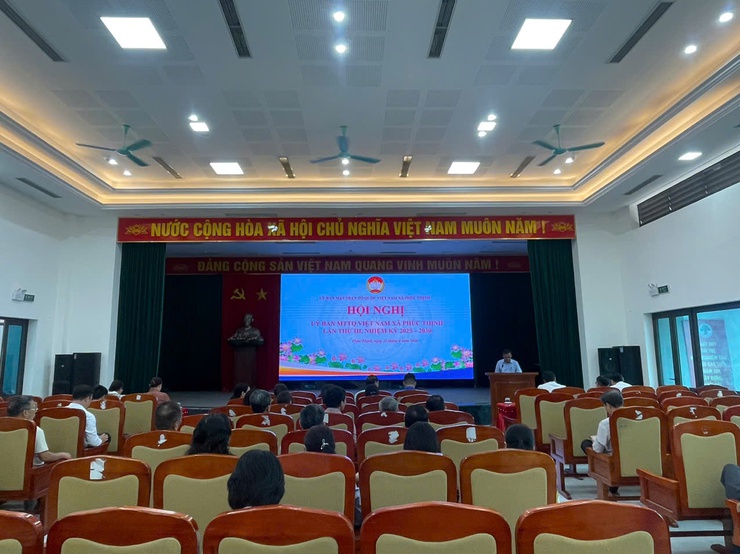 Hội nghị Ủy ban MTTQ Việt Nam xã Phúc Thịnh kiện toàn nhân sự nhiệm kỳ 2025 – 2030- Ảnh 1.