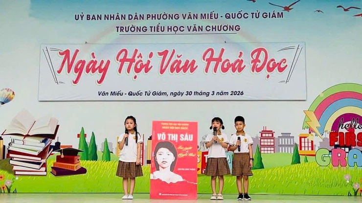 PHƯỜNG VĂN MIẾU – QUỐC TỬ GIÁM HƯỞNG ỨNG
NGÀY SÁCH VÀ VĂN HÓA ĐỌC VIỆT NAM LẦN THỨ NĂM – NĂM 2026
“LAN TỎA VĂN HÓA ĐỌC - KẾT NỐI TRI THỨC - PHÁT TRIỂN XÃ HỘI HỌC TẬP”- Ảnh 1.