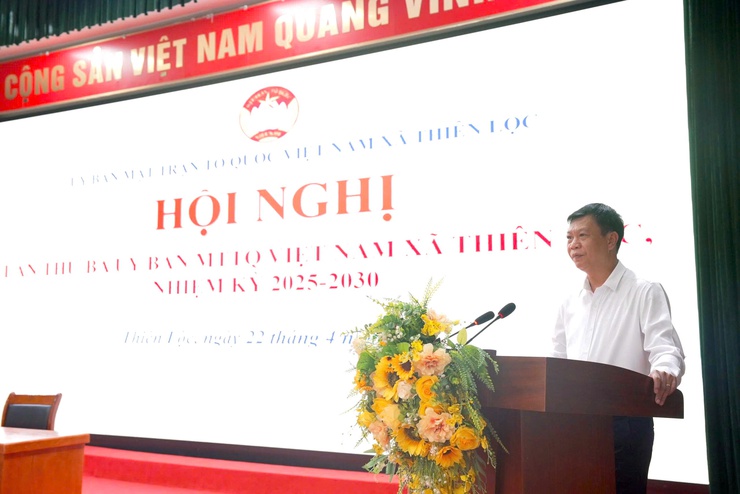 Hội nghị lần thứ Ba Ủy ban MTTQ Việt Nam xã Thiên Lộc nhiệm kỳ 2025 – 2030- Ảnh 3.