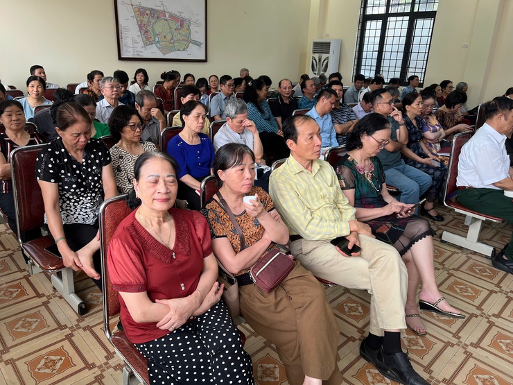 HĐND phường Tây Mỗ tiếp xúc cử tri chuyên đề về công tác quản lý, sử dụng tài sản công trên địa bàn phường- Ảnh 4.