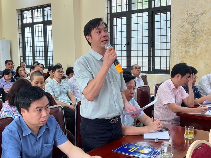 HĐND phường Tây Mỗ tiếp xúc cử tri chuyên đề về công tác quản lý, sử dụng tài sản công trên địa bàn phường- Ảnh 6.